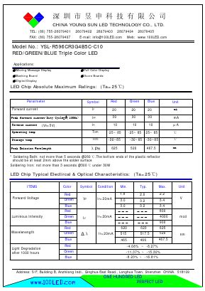 Ysl R596CR3G4B5C C10 PDF 